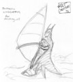 Batman + windsurfing for shrieking_ell
