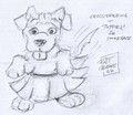 crossdressing + puppies! for spikeface